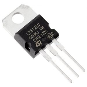 7812 12 volt voltage regulator