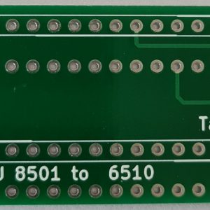 MOS8501 to MOS6510 Converter Commodore 16