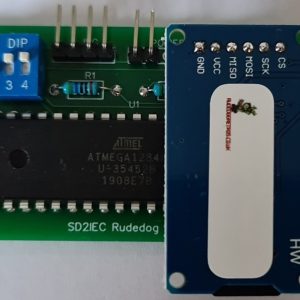 Rudedog Retros new SD2IEC card reader
