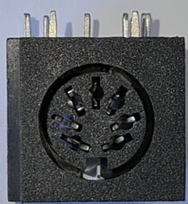 Atari XL/XE Motherboard Power Socket