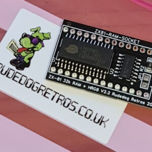 ZX81 32k RAM upgrade with hires capability