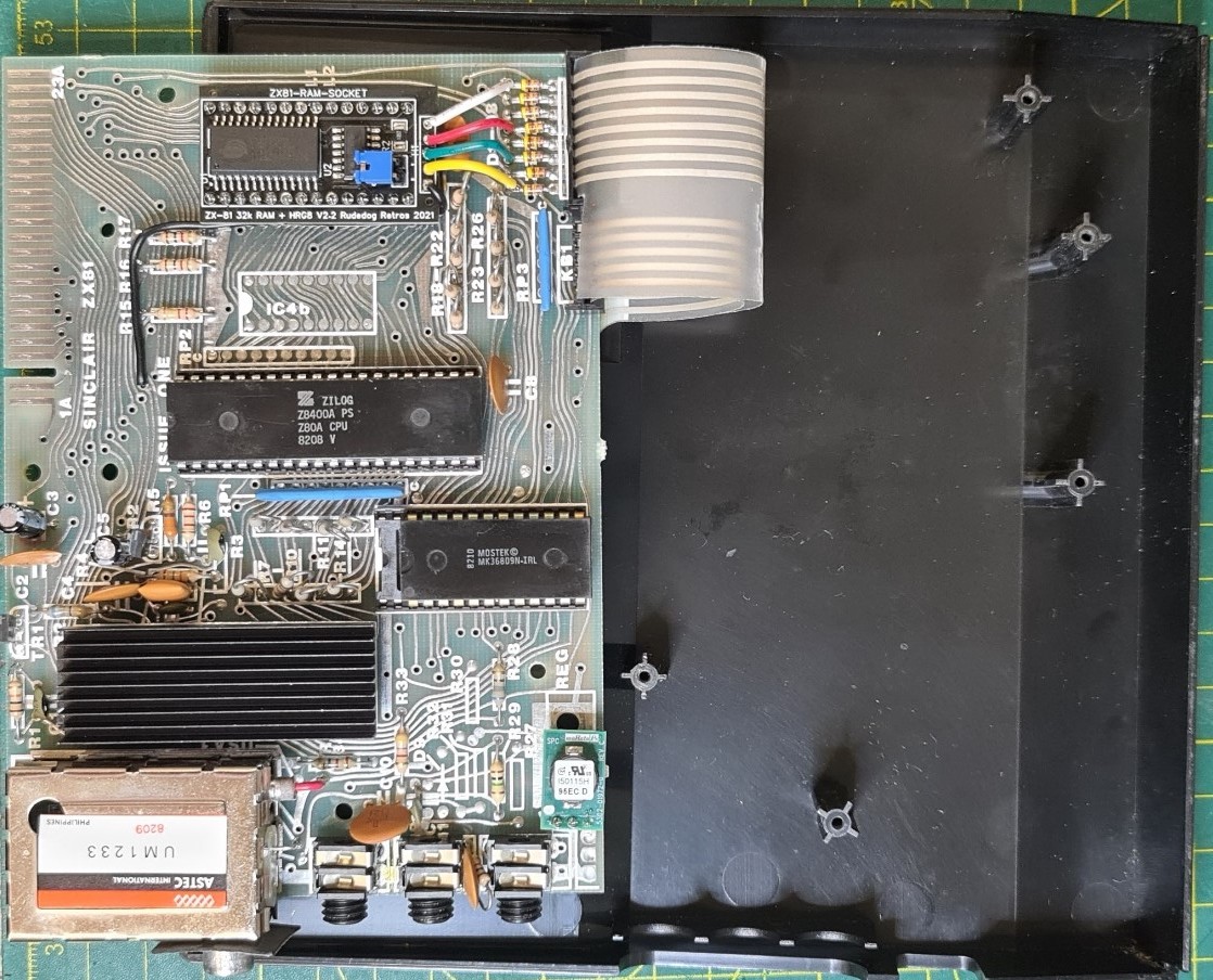 Sinclair ZX81 computer – Refurbished and Upgraded to 32K RAM