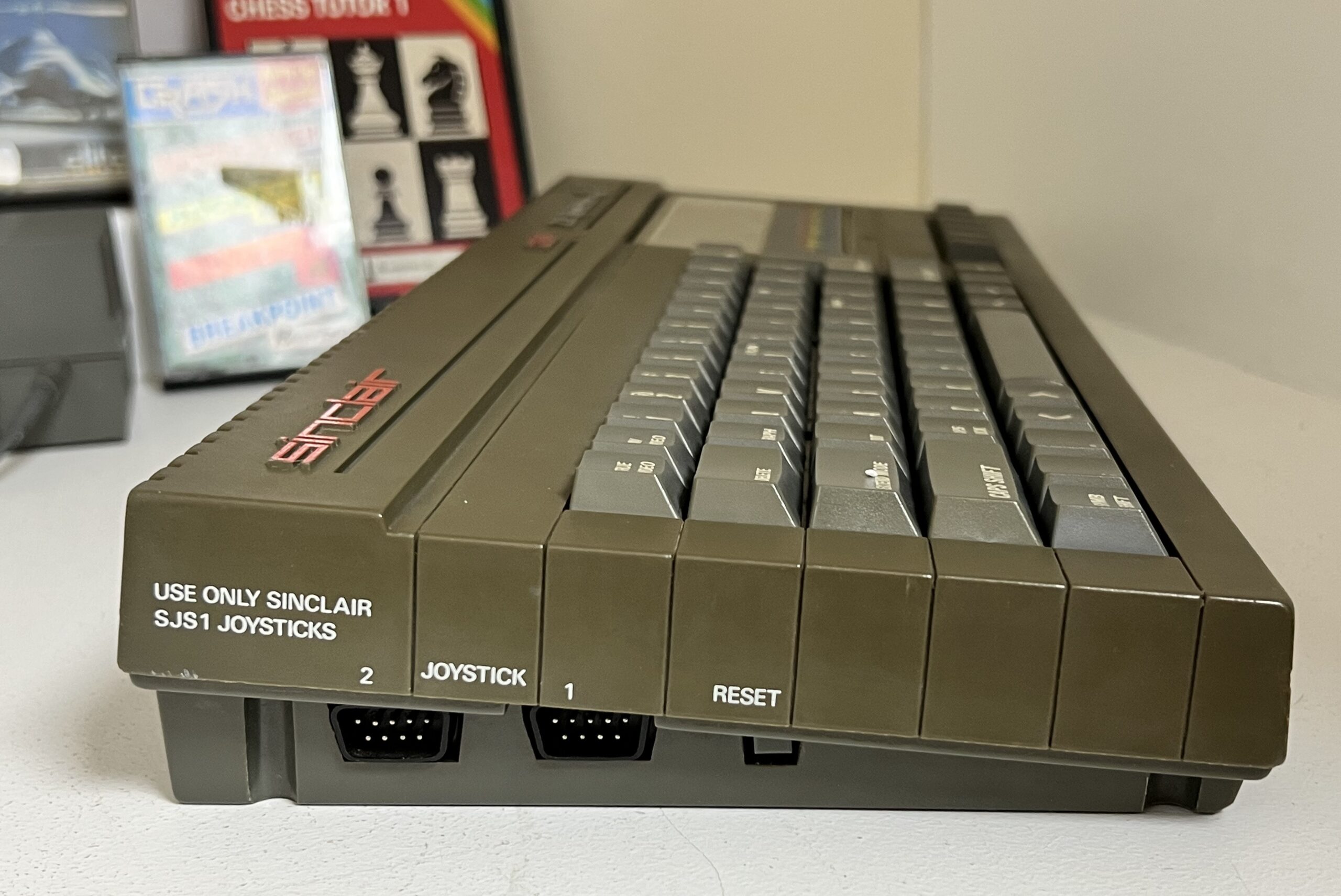 セレクト2 Refurbished Sinclair ZX Spectrum +2 (Grey) with PSU and