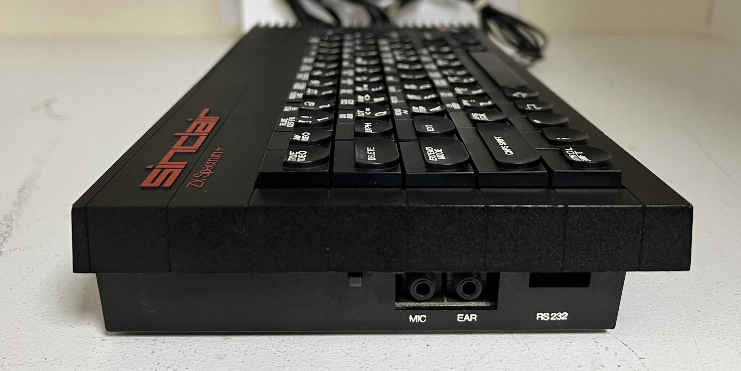 Sinclair ZX Spectrum 128k Toastrack with genuine Spectrum