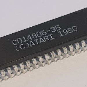 Atari 800 XL XE Computer Console MPU CPU IC Chip C014806 6502c Sally