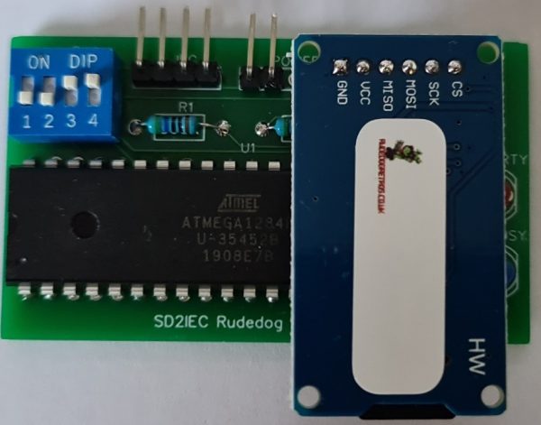 Rudedog Retros new SD2IEC card reader