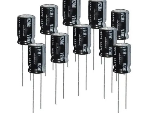 Picture of several Capacitors